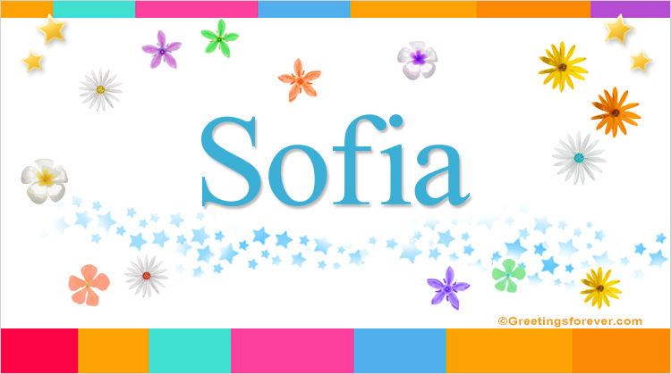 Nombre Sofia, Imagen Significado de Sofia
