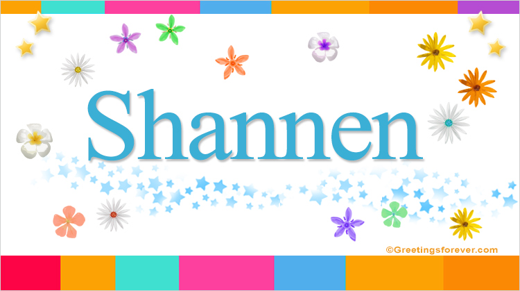 Nombre Shannen, Imagen Significado de Shannen