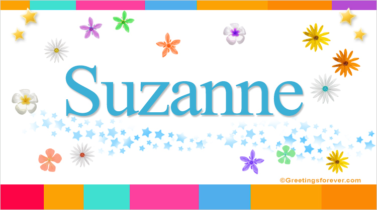 Nombre Suzanne, Imagen Significado de Suzanne
