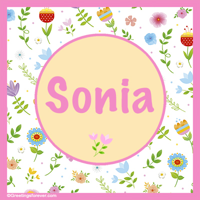 Image Name Sonia