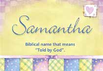 Name Samantha