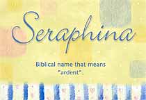 Meaning of the name Seraphina