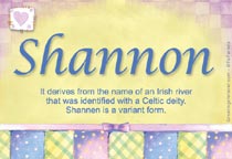 Meaning of the name Shannon