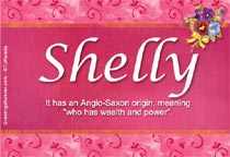 Meaning of the name Shelly