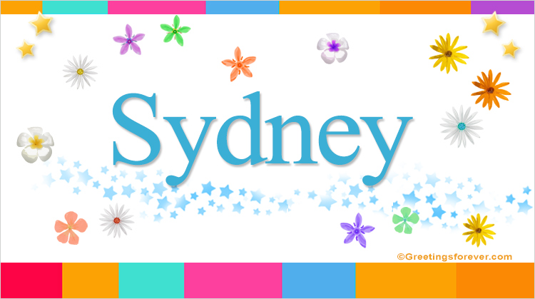 Nombre Sydney, Imagen Significado de Sydney