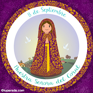 Día de Nuestra Señora del Coral, 8 de septiembre
