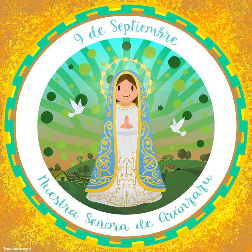Nuestra Señora de Aránzazu, 9 de septiembre