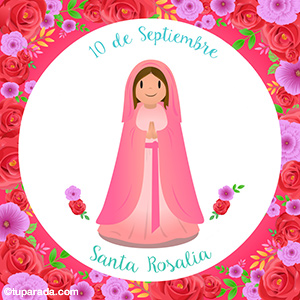Día de Santa Rosalía, 10 de septiembre