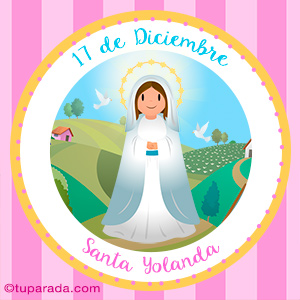 Día de Santa Yolanda, 17 de diciembre