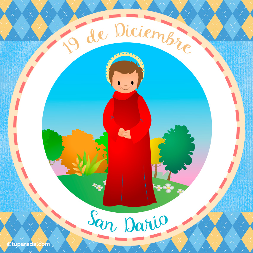 Día de San Darío, 19 de diciembre