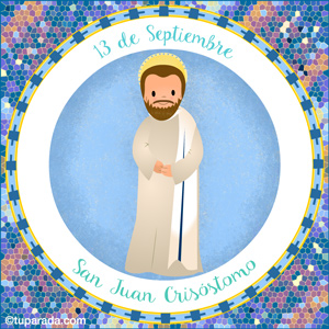 Día de San Juan Crisóstomo, 13 de septiembre