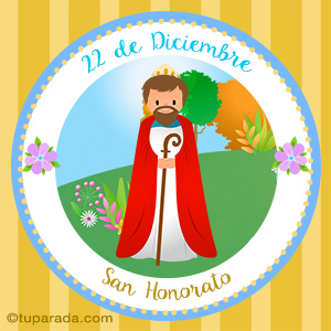 Día de San Honorato, 22 de diciembre