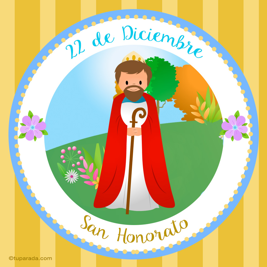 Día de San Honorato, 22 de diciembre