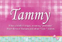 Meaning of the name Tammy