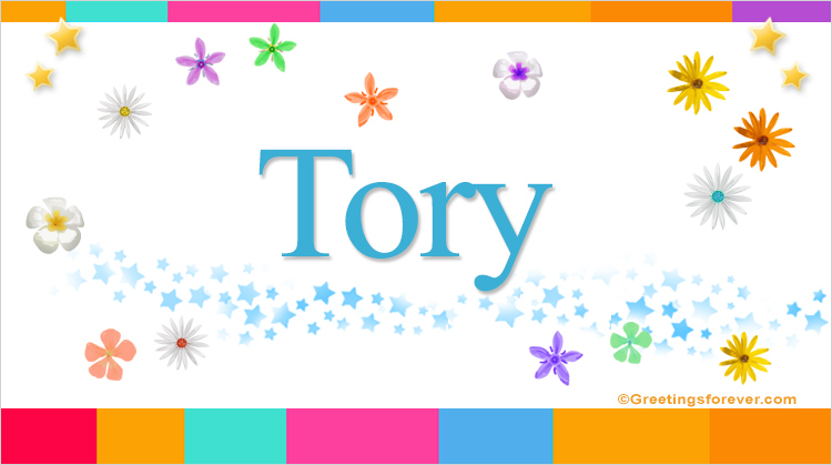 Nombre Tory, Imagen Significado de Tory