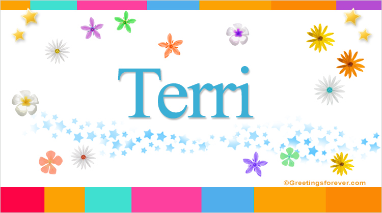 Nombre Terri, Imagen Significado de Terri