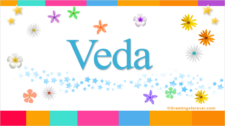 Nombre Veda, Imagen Significado de Veda