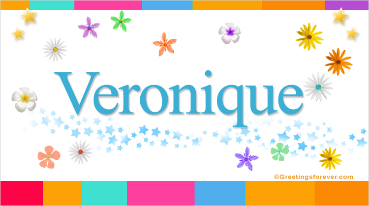 Nombre Veronique, Imagen Significado de Veronique