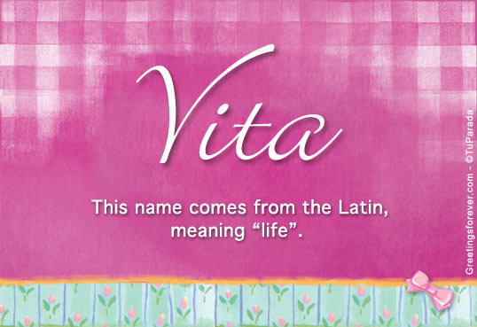 Ecard - Vita