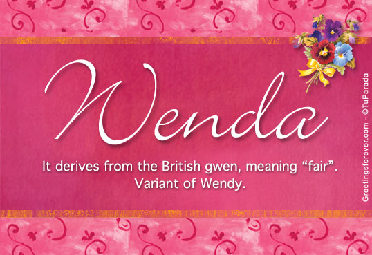 Ecard - Wenda