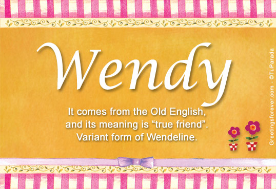 Ecard - Wendy