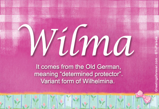 Ecard - Wilma