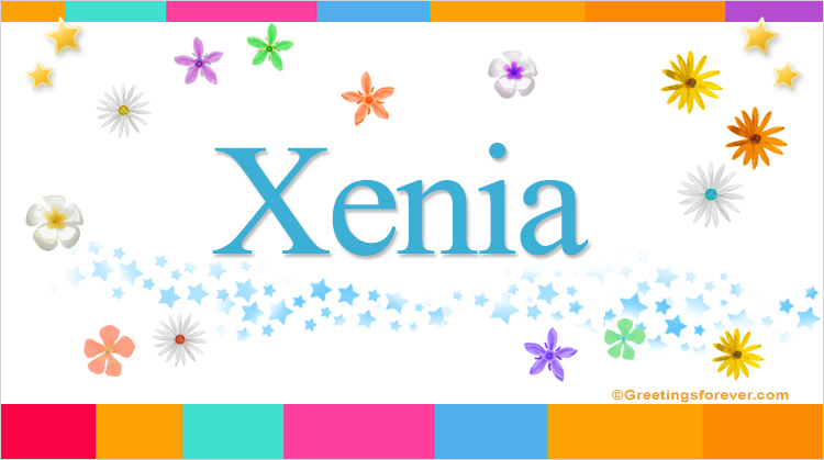Nombre Xenia, Imagen Significado de Xenia