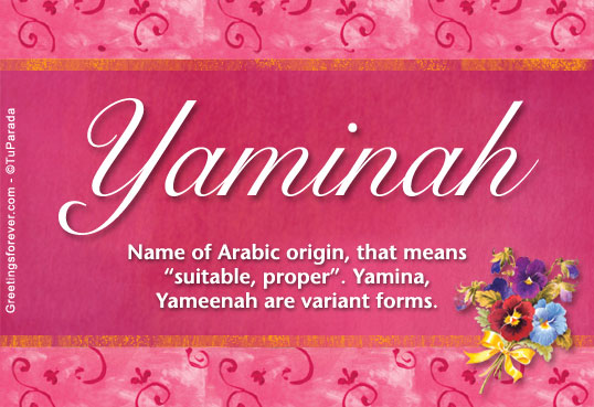 Yaminah