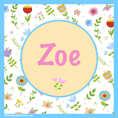 Image Name Zoe