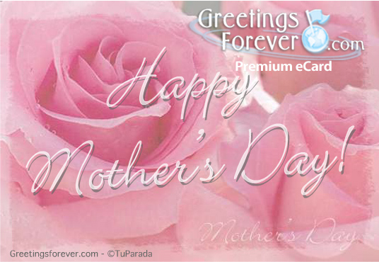 Ecard - Happy Mother's Day with roses
