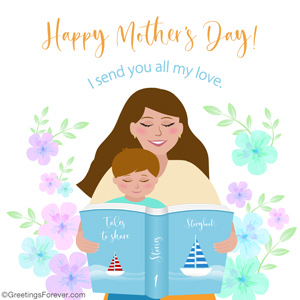 Mother's Day Ecard, happy times