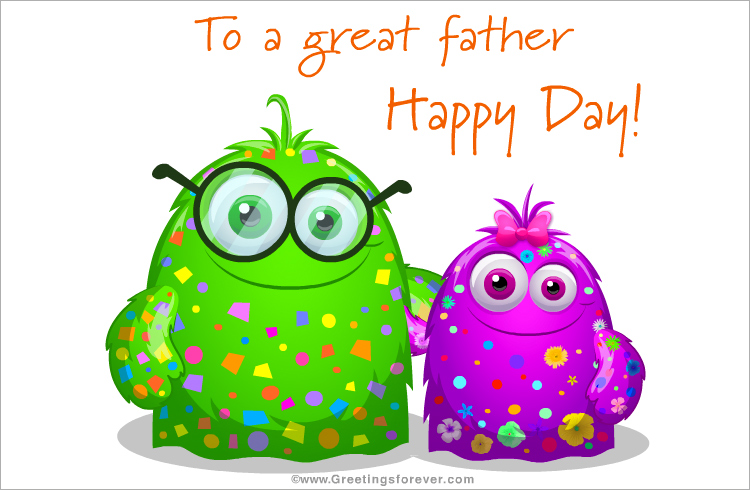 For a great father ecard