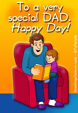 Ecard - To a very special Dad