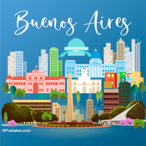 Ilustración de Buenos Aires