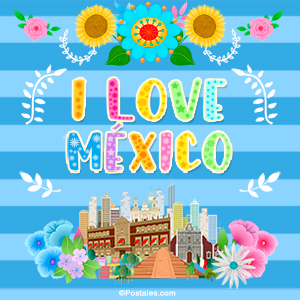 Tarjeta - I love México