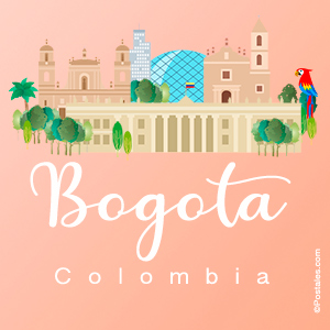 Bogotá, postal con lugares culturales