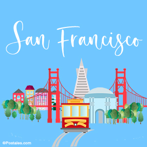 Imágenes, postales: San Francisco