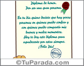 Para una gran persona
