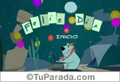 Feliz día con globos