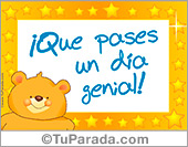 Que pases un día...