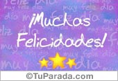 Muchas Felicidades