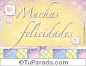 Muchas Felicidades