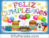 Feliz cumpleaños con festejo y gordis