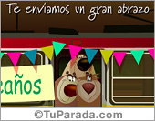 Un abrazo desde el metro o subte