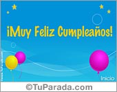 Feliz Cumpleaños Turquesa.