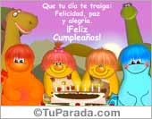 En tu día: Felicidad, Paz y Alegría.