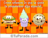 Comida rica para tu cumpleaños