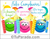 Tarjeta de feliz cumpleaños
