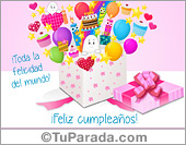 Regalo sorpresa de cumpleaños