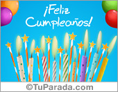 Velas de cumpleaños